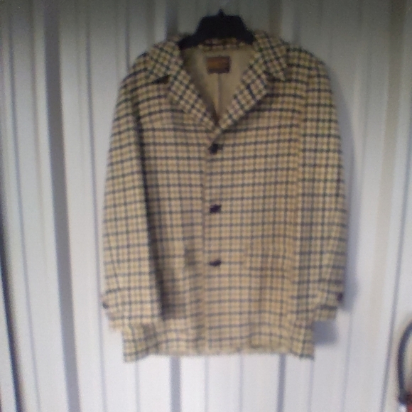 Women's Pendleton 100 Percent Virgin Wool Lined Plaid Jacket Size Large Preppy - Picture 1 of 10